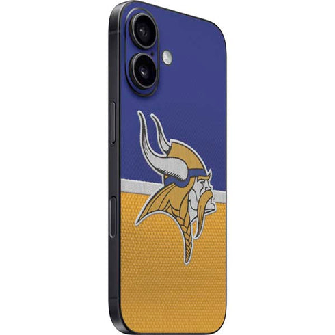 NFL Minnesota Vikings Vintage iPhone 16 Plus Skin