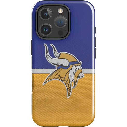 NFL Minnesota Vikings Vintage iPhone 16 Pro Impact Case