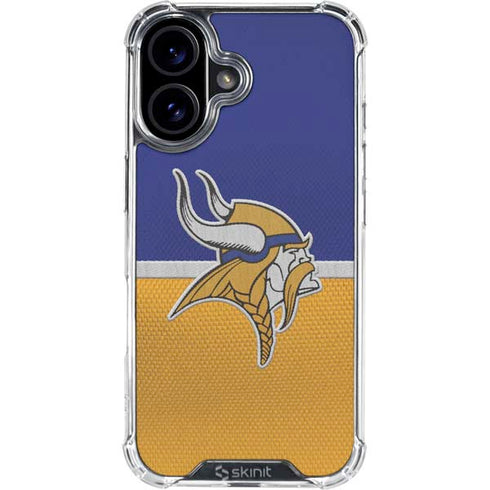 NFL Minnesota Vikings Vintage iPhone 17 Clear Case