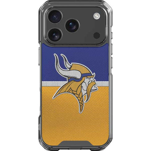 NFL Minnesota Vikings Vintage iPhone 18 Pro Clear Case
