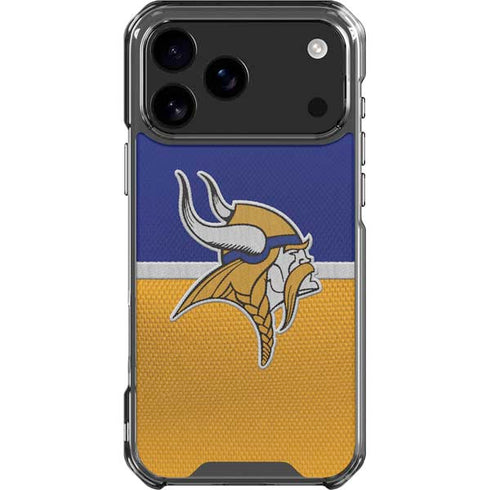 NFL Minnesota Vikings Vintage iPhone 18 Pro Max Clear Case