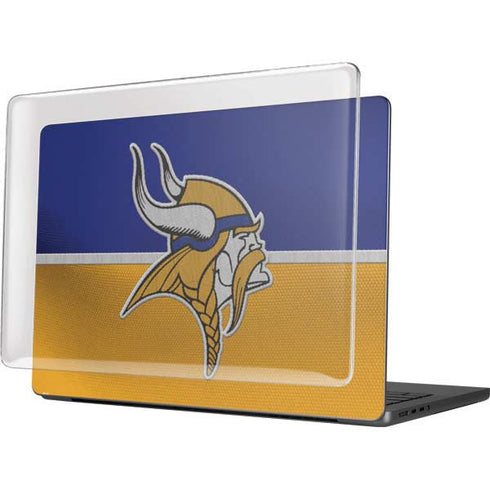 NFL Minnesota Vikings Vintage MacBook Pro 14in (2021-24) Case plus Skin