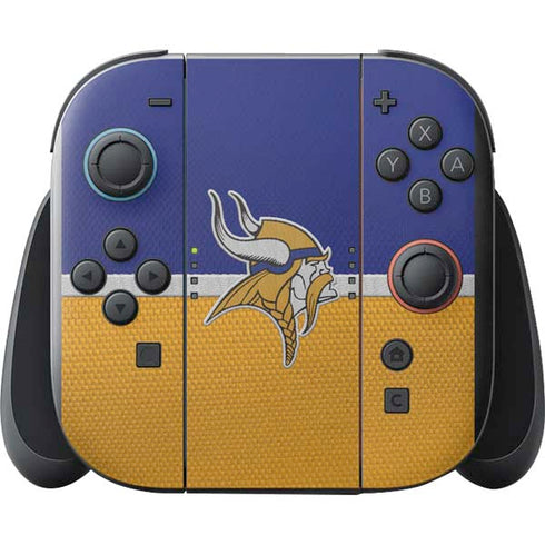 NFL Minnesota Vikings Vintage Nintendo Switch 2 (2025) with Joy-Con Skin