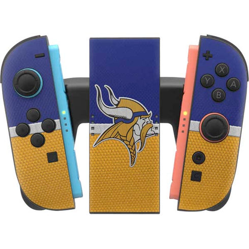NFL Minnesota Vikings Vintage Nintendo Switch 2 (2025) Joy-Con Controller Skin