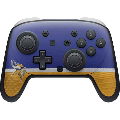 NFL Minnesota Vikings Vintage Nintendo Switch 2 (2025) Pro Controller Skin
