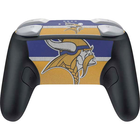 NFL Minnesota Vikings Vintage Nintendo Switch 2 (2025) Pro Controller Skin