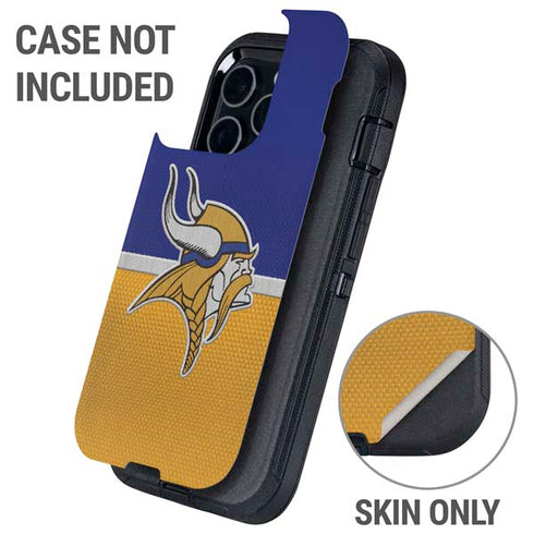 NFL Minnesota Vikings Vintage Otterbox Defender iPhone Skin