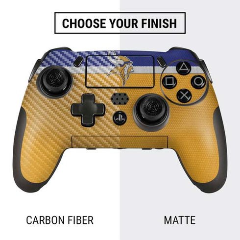 NFL Minnesota Vikings Vintage PlayStation Scuf Vantage 2 Controller Skin