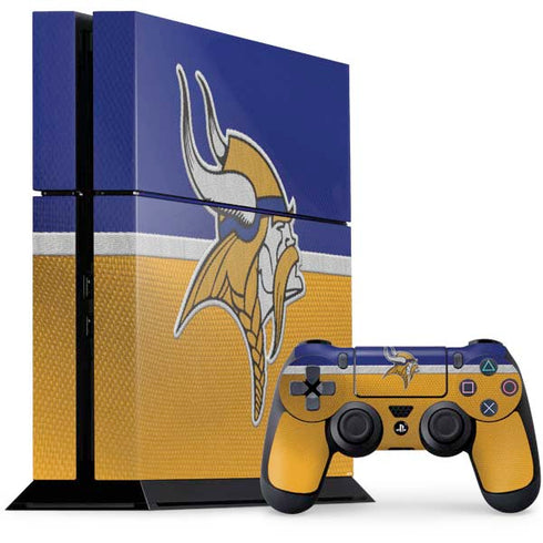 NFL Minnesota Vikings Vintage PlayStation PS4 Skins