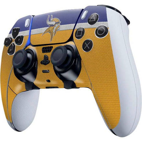 NFL Minnesota Vikings Vintage PS5 DualSense Edge Pro Controller Skin