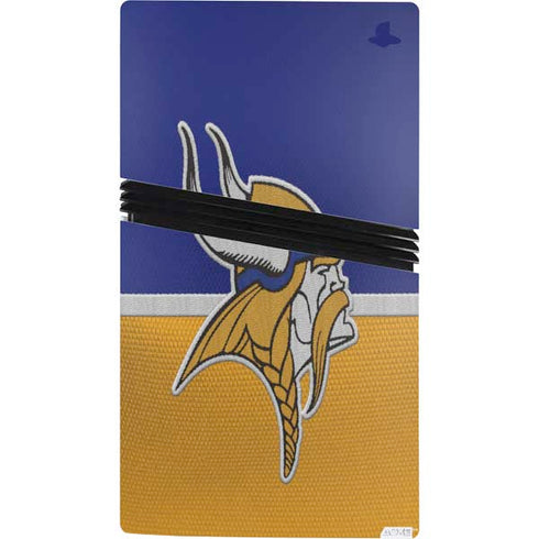 NFL Minnesota Vikings Vintage PS5 Pro Bundle Skin