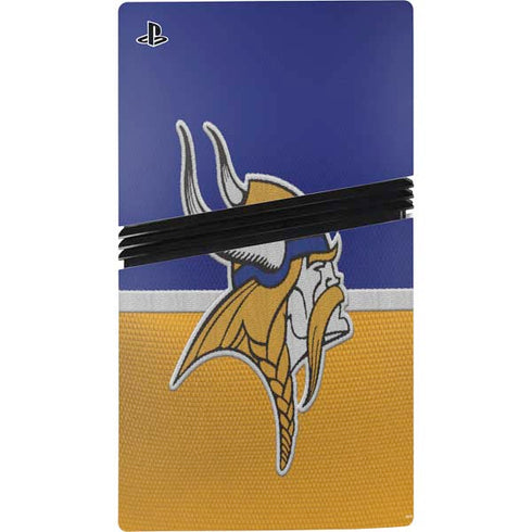 NFL Minnesota Vikings Vintage PS5 Pro Console Skin