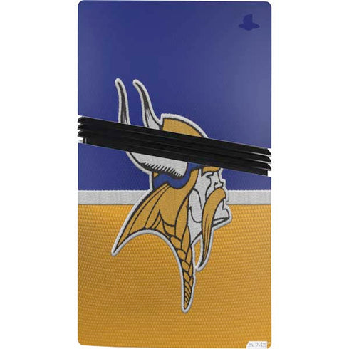 NFL Minnesota Vikings Vintage PS5 Pro Console Skin