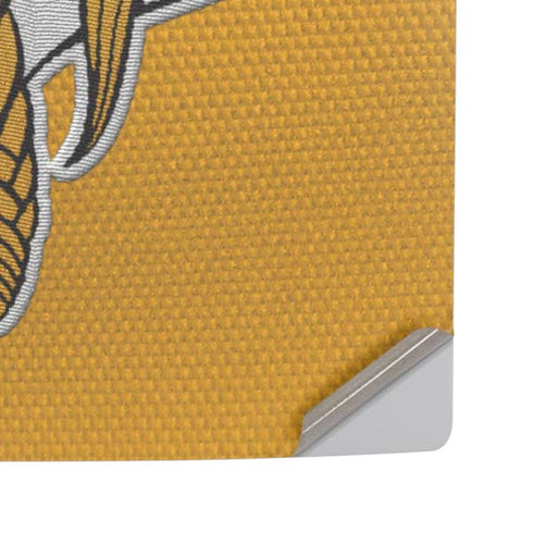 NFL Minnesota Vikings Vintage PS5 Pro Disk Console Skin