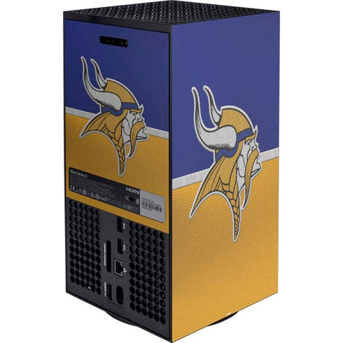 NFL Minnesota Vikings Vintage Xbox Series X Bundle Skin