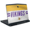 NFL Minnesota Vikings White Striped Dell Alienware Skin