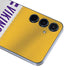 NFL Minnesota Vikings White Striped Galaxy A36 5G Skin