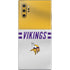 NFL Minnesota Vikings White Striped Galaxy Note 10 Plus Skin