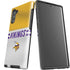 NFL Minnesota Vikings White Striped Galaxy Note 10 Pro Case