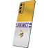 NFL Minnesota Vikings White Striped Galaxy Note20 5G Skin