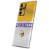 NFL Minnesota Vikings White Striped Galaxy Note20 Ultra 5G Skin