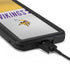 NFL Minnesota Vikings White Striped Galaxy S20 Waterproof Case