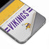 NFL Minnesota Vikings White Striped Galaxy Z Flip6 Skin