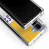 NFL Minnesota Vikings White Striped Galaxy Z Fold5 5G Clear Case