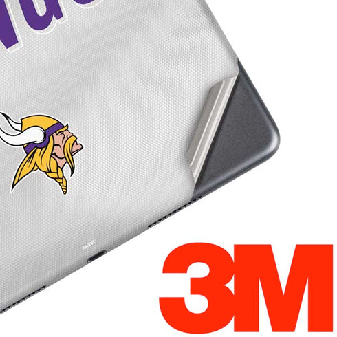 NFL Minnesota Vikings White Striped iPad Skins