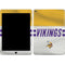 NFL Minnesota Vikings White Striped iPad Skins