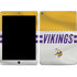 NFL Minnesota Vikings White Striped iPad Skins