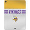 NFL Minnesota Vikings White Striped Apple iPad Air Skin