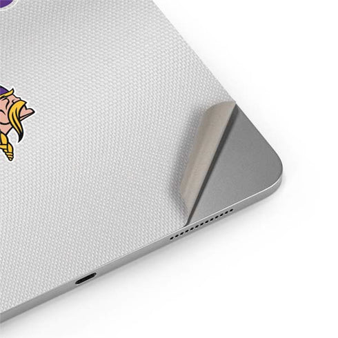 NFL Minnesota Vikings White Striped Apple iPad Air Skin
