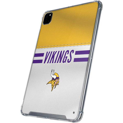 NFL Minnesota Vikings White Striped iPad Cases