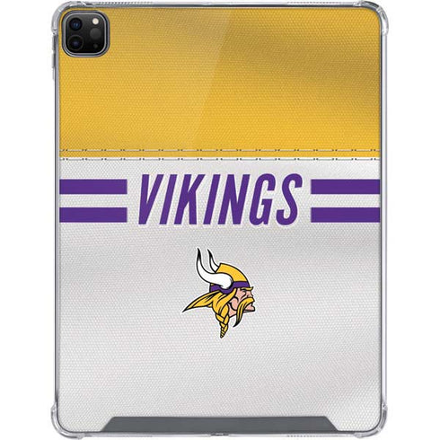 NFL Minnesota Vikings White Striped iPad Cases