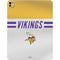 NFL Minnesota Vikings White Striped iPad Pro 13in M4 (2024) Skin