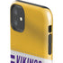 NFL Minnesota Vikings White Striped iPhone 11 Impact Case
