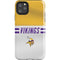NFL Minnesota Vikings White Striped iPhone 11 Pro Max Impact Case