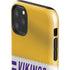 NFL Minnesota Vikings White Striped iPhone 11 Pro Max Impact Case