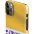 NFL Minnesota Vikings White Striped iPhone 11 Pro Max Lite Case