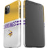 NFL Minnesota Vikings White Striped iPhone 11 Pro Max Lite Case