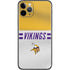 NFL Minnesota Vikings White Striped iPhone 11 Pro Skin