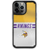 NFL Minnesota Vikings White Striped iPhone Cases