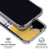 NFL Minnesota Vikings White Striped iPhone 16 Plus Clear Case