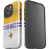 NFL Minnesota Vikings White Striped iPhone 16 Pro Impact Case
