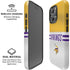 NFL Minnesota Vikings White Striped iPhone 16 Pro Max Magsafe Impact Case