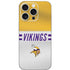 NFL Minnesota Vikings White Striped iPhone 16 Pro Skin
