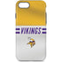 NFL Minnesota Vikings White Striped iPhone 8 Pro Case
