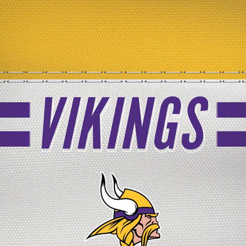 NFL Minnesota Vikings White Striped iPhone XR Pro Case