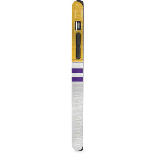 NFL Minnesota Vikings White Striped iPhone XS Pro Case